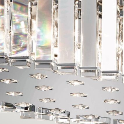 Kichler - Candeeiro suspenso para casa de banho LED CRYSTAL SKYE 12xG9/3W/230V IP44