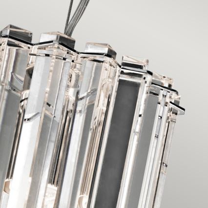 Kichler - Candeeiro suspenso para casa de banho LED CRYSTAL SKYE 2xG9/3W/230V IP44