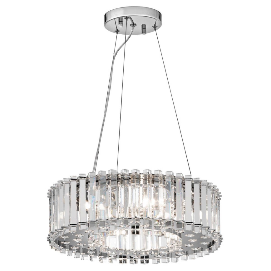 Kichler - Candeeiro suspenso para casa de banho LED CRYSTAL SKYE 6xG9/3W/230V IP44