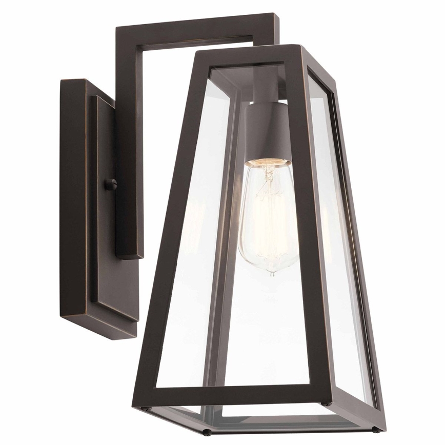 Kichler - Iluminação de parede exterior DELISON 1xE27/60W/230V IP44