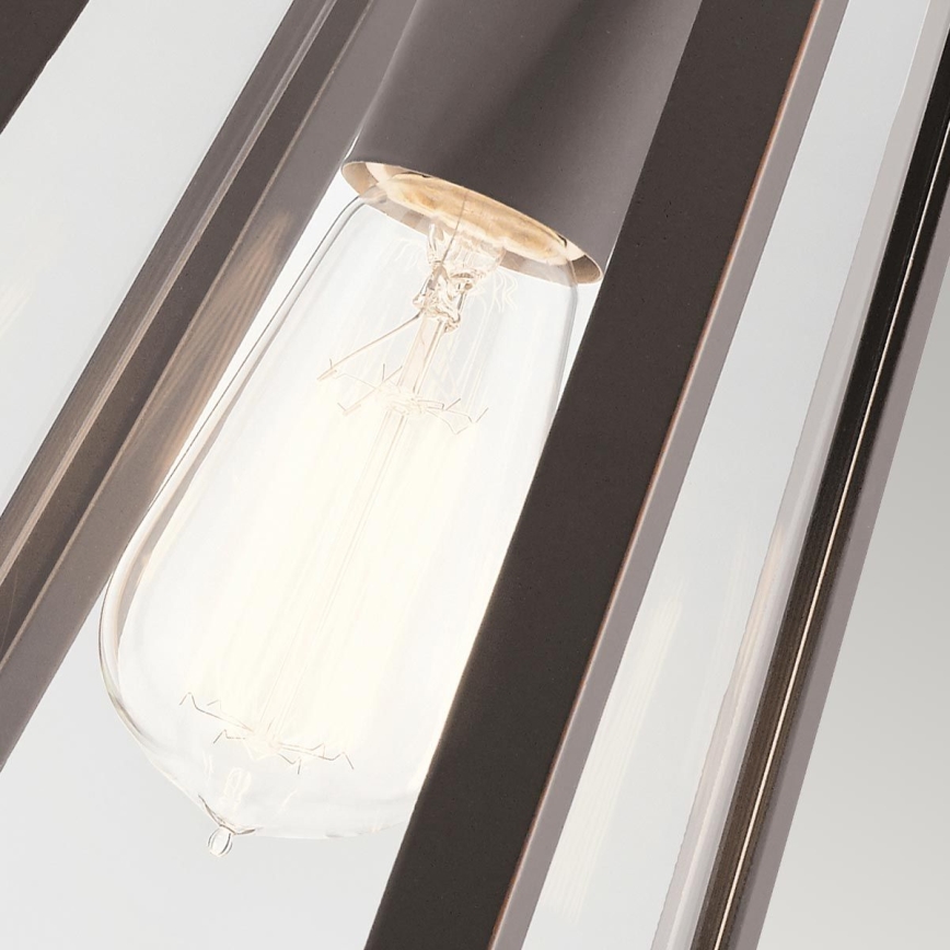 Kichler - Iluminação de parede exterior DELISON 1xE27/60W/230V IP44