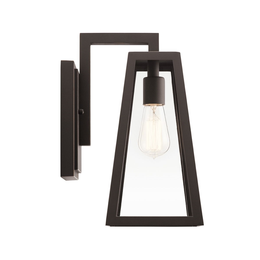 Kichler - Iluminação de parede exterior DELISON 1xE27/60W/230V IP44