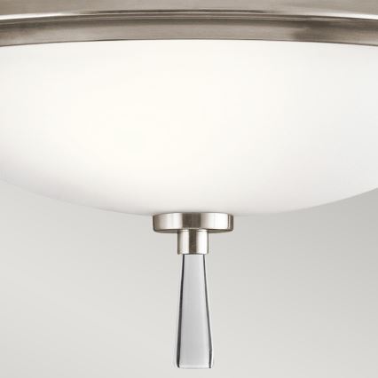 Kichler - Candeeiro integrado DREYFUS 3xE27/60W/230V cromado mate