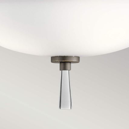 Kichler - Candeeiro integrado DREYFUS 3xE27/60W/230V bronze