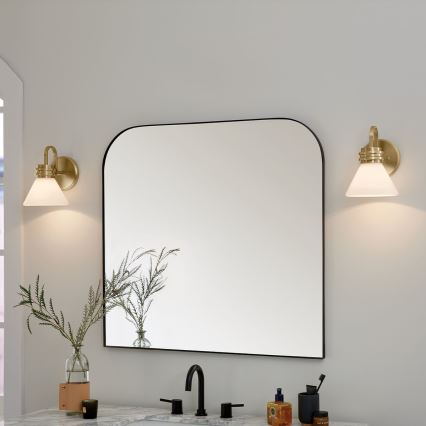 Kichler - Candeeiro de parede LED para casa de banho FARUM 1xG9/3W/230V IP44 latão