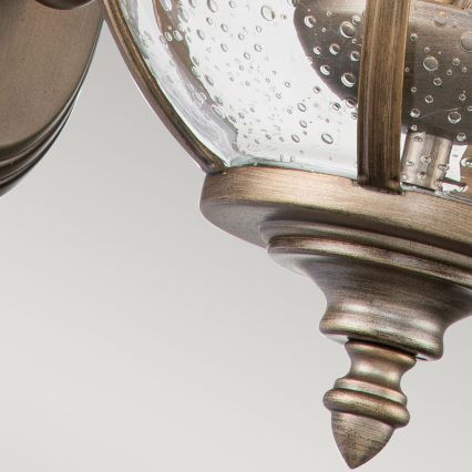 Kichler - Iluminação de parede exterior HALLERON 2xE14/40W/230V IP44