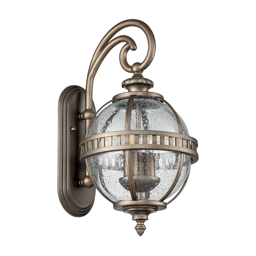 Kichler - Iluminação de parede exterior HALLERON 2xE14/40W/230V IP44