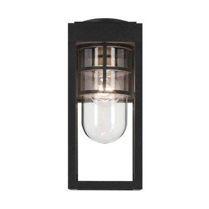 Kichler - Iluminação de parede exterior HONE 1xE27/60W/230V IP44 preto