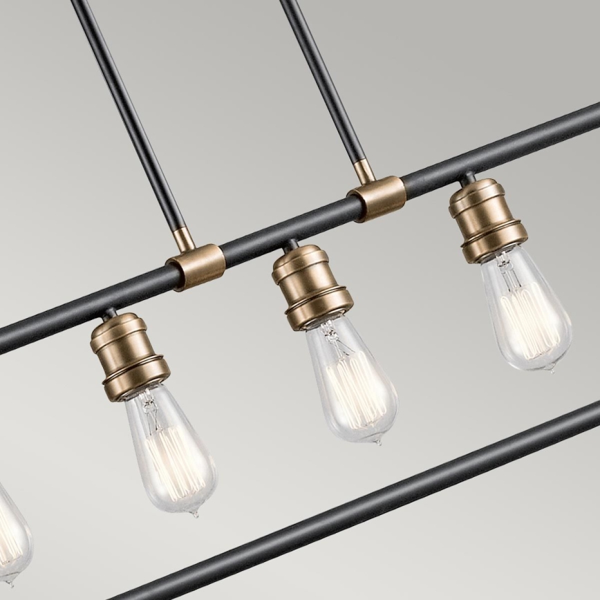 Kichler - Candeeiro suspenso IMAHN 5xE27/60W/230V