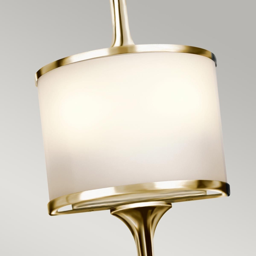 Kichler - Iluminação de parede de casa de banho LED MONA 2xG9/3W/230V IP44 dourado
