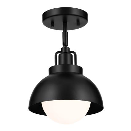 Kichler - Candeeiro de parede NIVA 1xE27/40W/230V preto