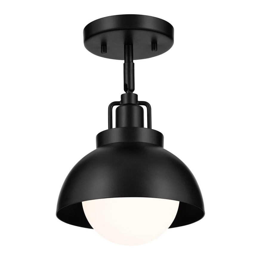 Kichler - Candeeiro de parede NIVA 1xE27/40W/230V preto
