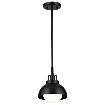 Kichler - Candeeiro de parede NIVA 1xE27/40W/230V preto