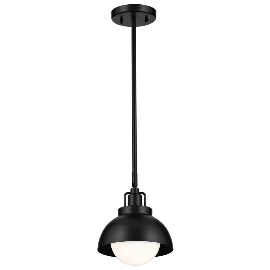 Kichler - Candeeiro de parede NIVA 1xE27/40W/230V preto