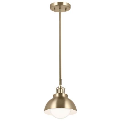 Kichler - Candeeiro de parede NIVA 1xE27/40W/230V latão