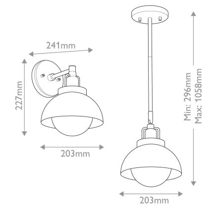 Kichler - Candeeiro de parede NIVA 1xE27/40W/230V latão