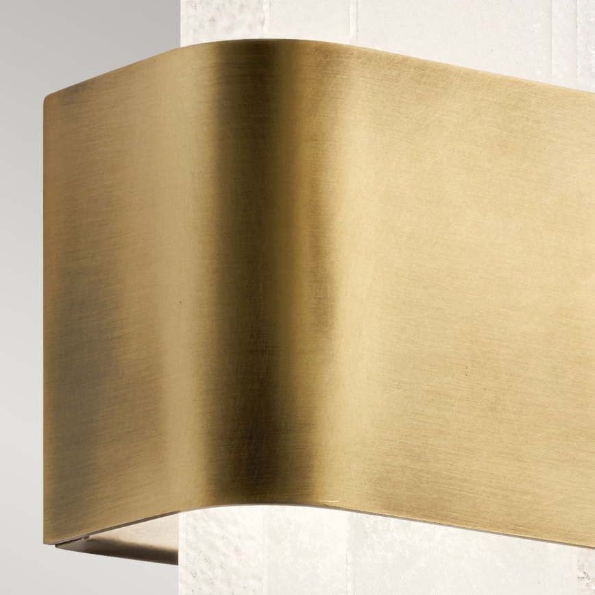 Kichler - Iluminação de parede LED SERENE LED/16W/230V latão