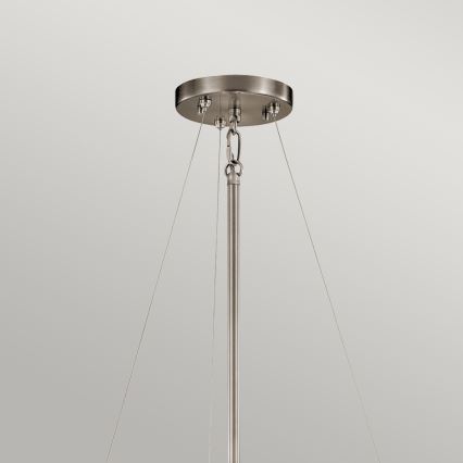 Kichler - Candeeiro suspenso SILVER CORAL 3xE27/100W/230V cromado mate