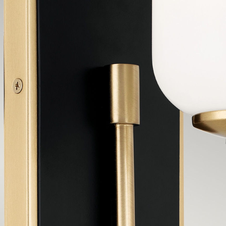 Kichler - Candeeiro LED para casa de banho SOLIA 1xG9/3W/230V IP44, dourado