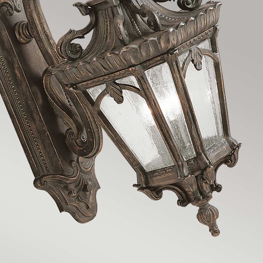 Kichler - Iluminação de parede exterior TOURNAI 3xE14/60W/230V IP44