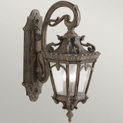 Kichler - Iluminação de parede exterior TOURNAI 3xE14/60W/230V IP44