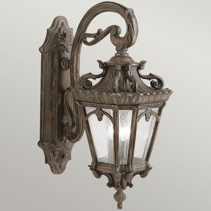 Kichler - Iluminação de parede exterior TOURNAI 3xE14/60W/230V IP44