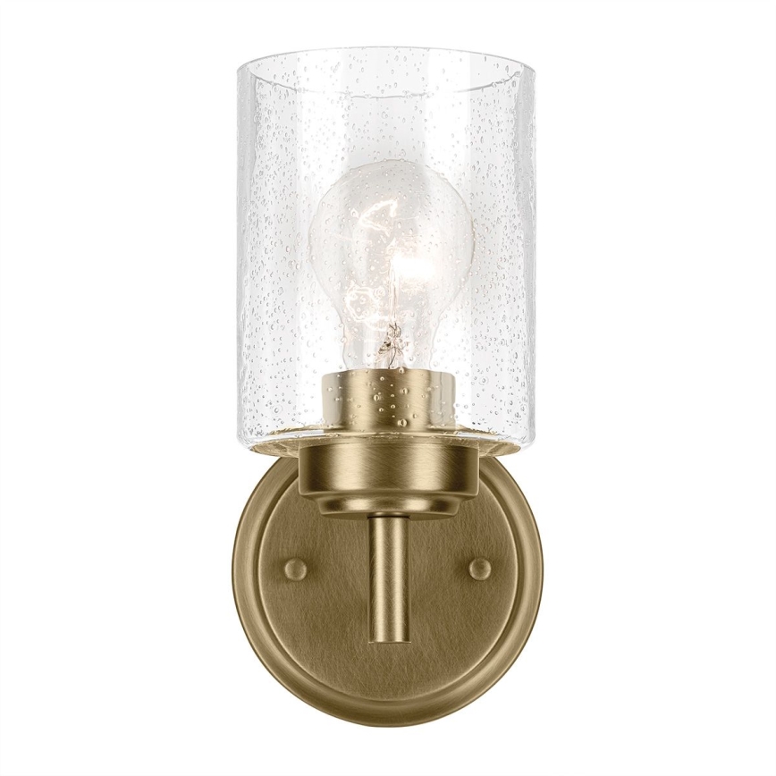 Kichler - Candeeiro de parede WINSLOW 1xE27/60W/230V latão