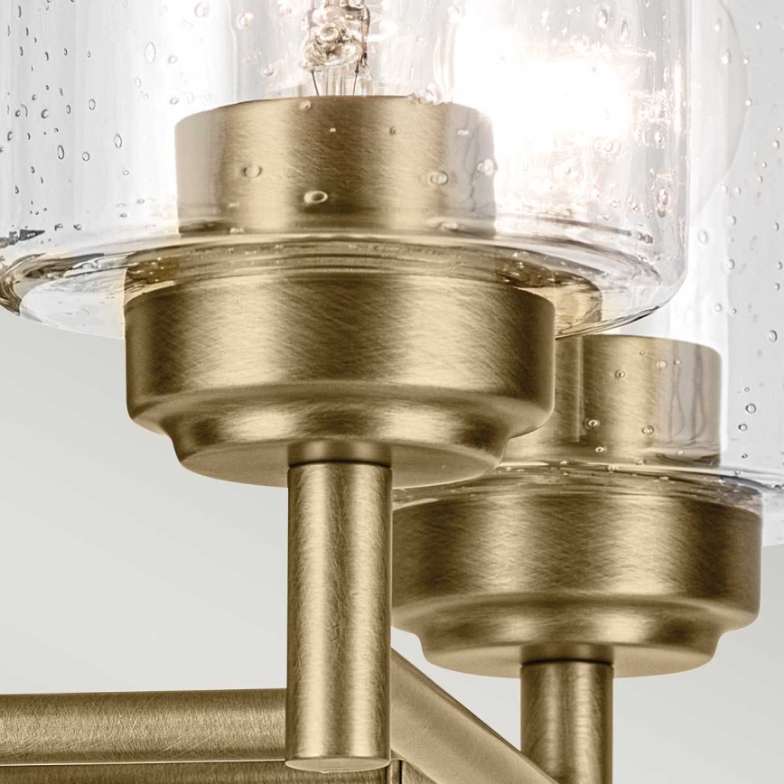 Kichler - Candeeiro de parede WINSLOW 2xE27/60W/230V latão