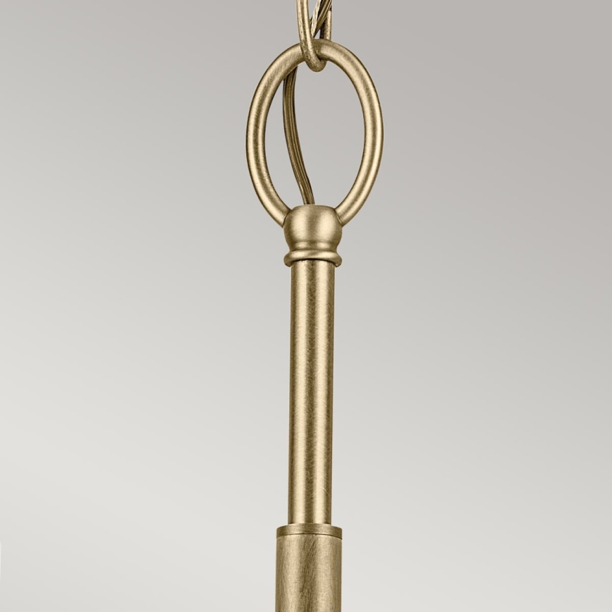 Kichler - Candeeiro suspenso WINSLOW 3xE27/60W/230V diâmetro 45,8 cm latão