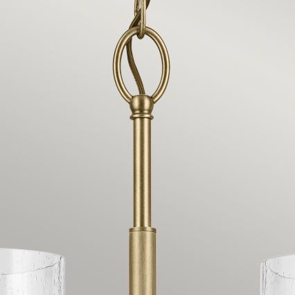 Kichler - Candeeiro suspenso WINSLOW 5xE27/60W/230V diâmetro 50,2 cm latão
