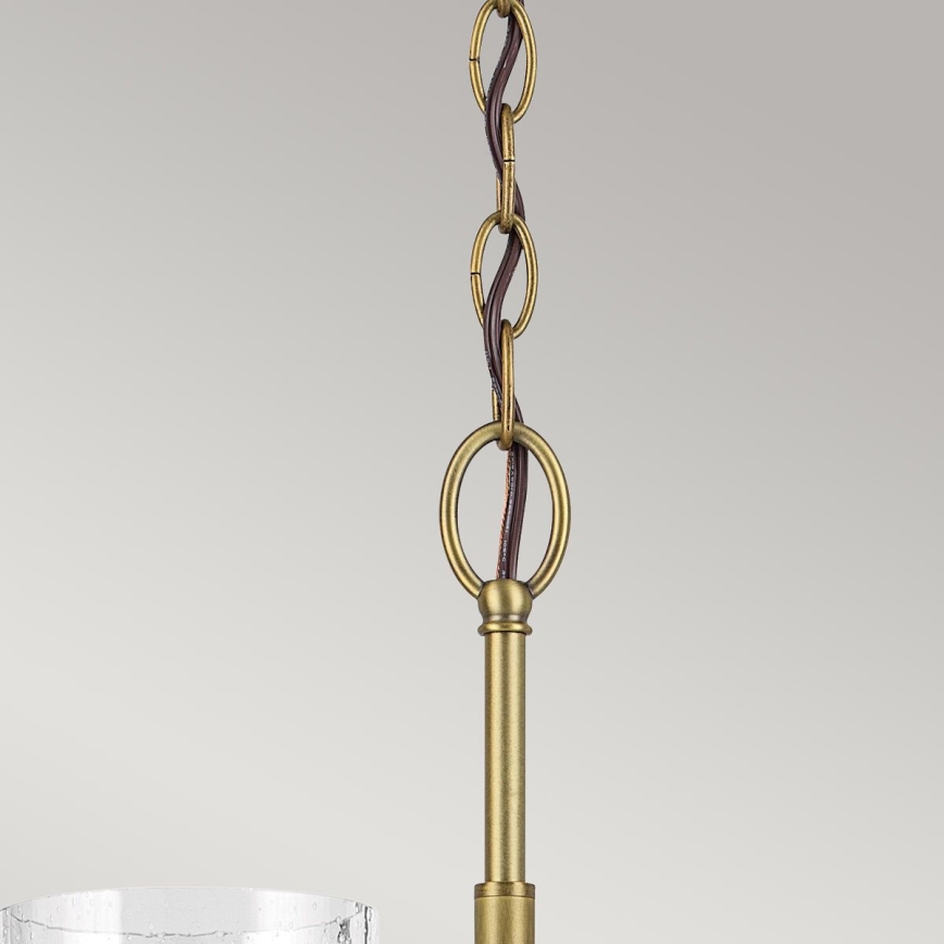 Kichler - Candeeiro suspenso WINSLOW 6xE27/60W/230V diâmetro 66 cm latão