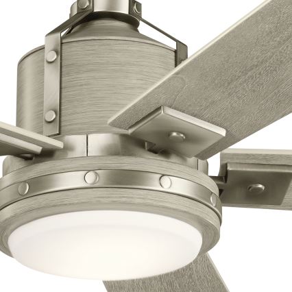 Kichler - Ventoinha de teto LED com regulação COLERNE LED/10W/230V + comando