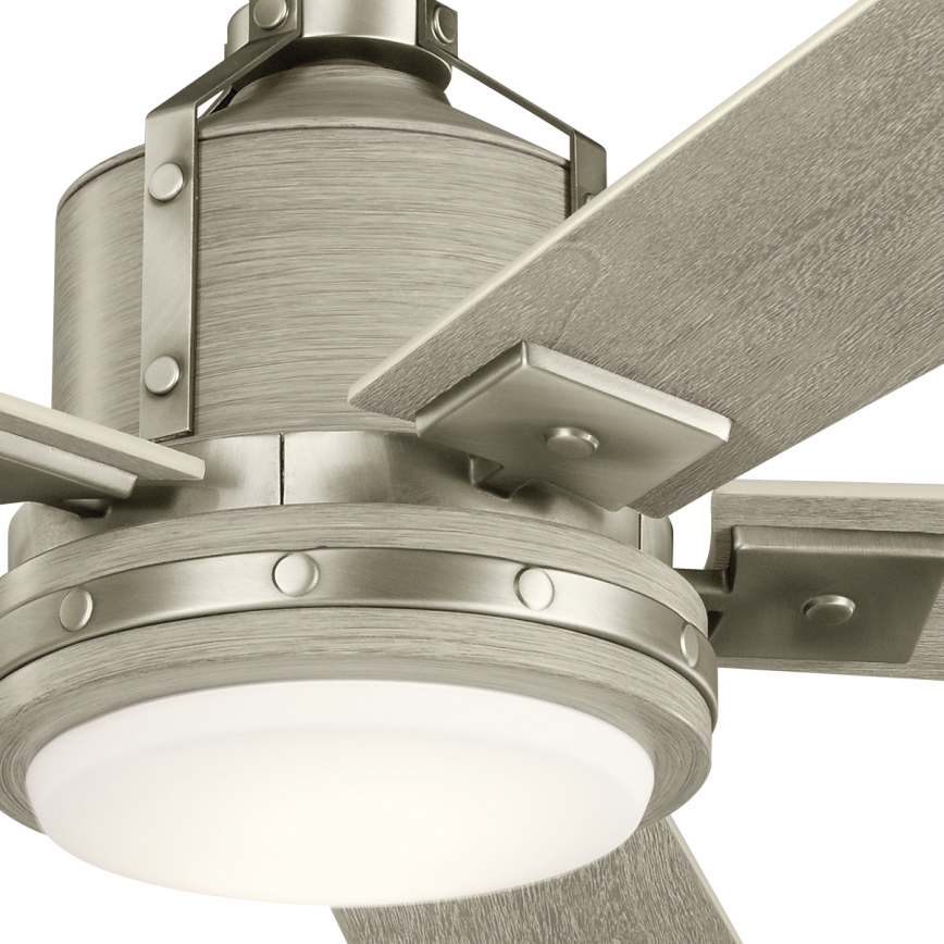 Kichler - Ventoinha de teto LED com regulação COLERNE LED/10W/230V + comando