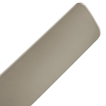 Kichler - Ventoinha de teto LED com regulação ERIS LED/10W/230V cromado mate IP44 + comando