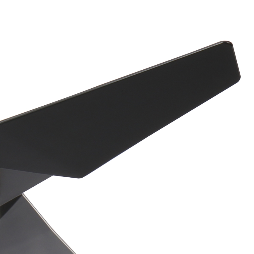 Kichler - Ventoinha de teto LED com regulação JADE LED/18W/230V preto + comando