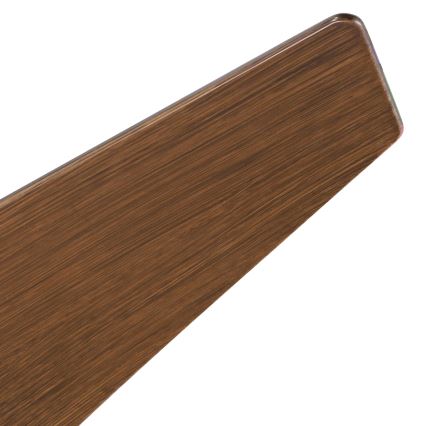Kichler - Ventoinha de teto LED com regulação JADE LED/18W/230V castanho + comando