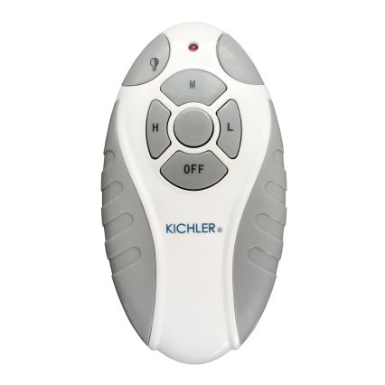 Kichler - Ventoinha de teto LYNDON 3xE27/8W/230V IP23 + comando