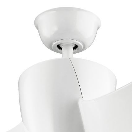 Kichler - Ventoinha de teto LED com regulação PHREE LED/10W/230V branco + comando