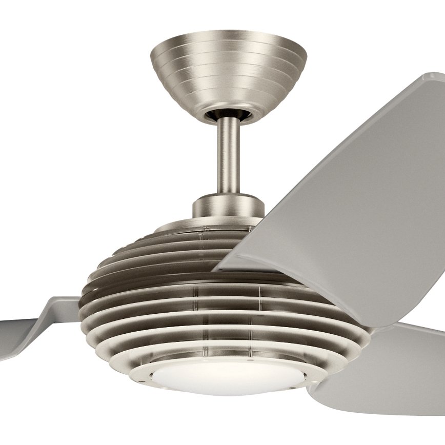 Kichler - Ventoinha de teto LED com regulação VOYA LED/14W/230V + comando