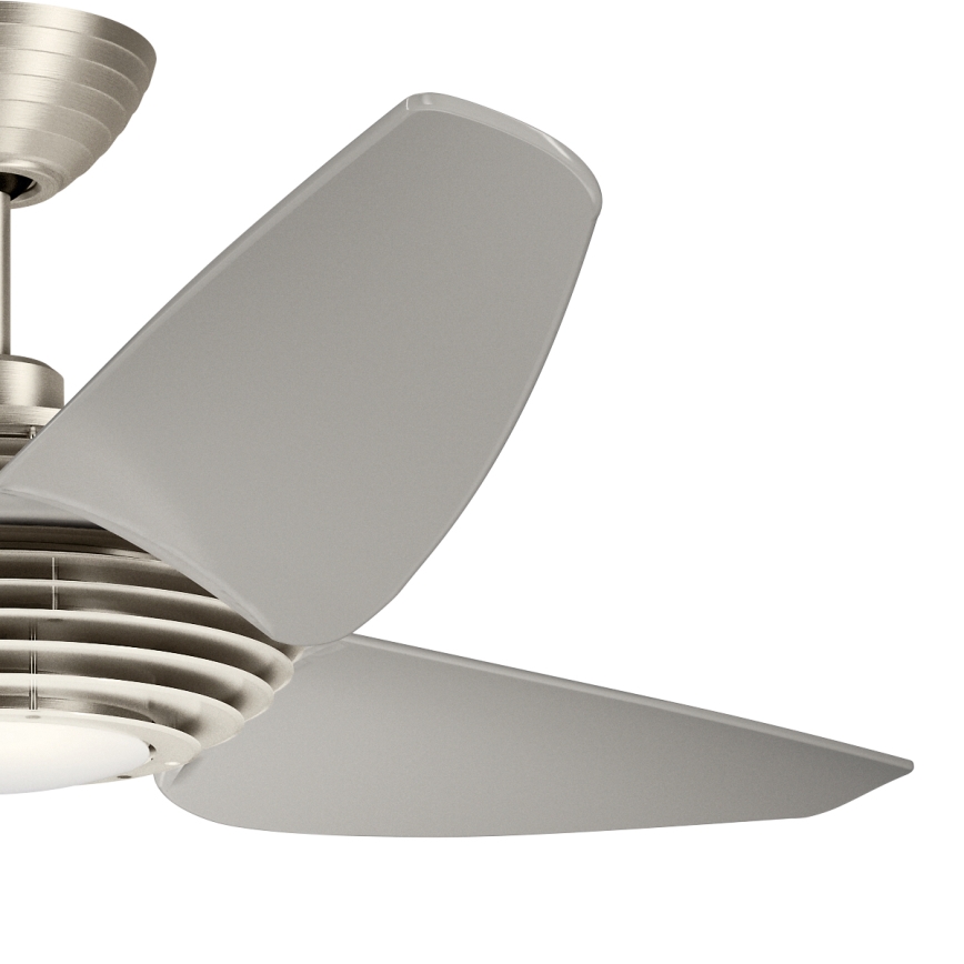 Kichler - Ventoinha de teto LED com regulação VOYA LED/14W/230V + comando
