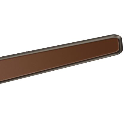 Kichler  -Ventoinha de teto LED com regulação XETY LED/10W/230V preto/castanho + comando