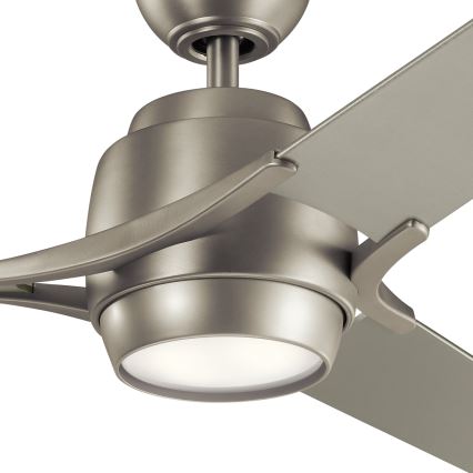 Kichler - Ventoinha de teto LED com regulação ZEUS LED/10W/230V + comando