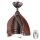 Kichler - Ventoinha de teto LED com regulação TERNA LED/10W/230V bronze/castanho + comando