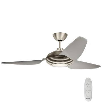 Kichler - Ventoinha de teto LED com regulação VOYA LED/14W/230V + comando