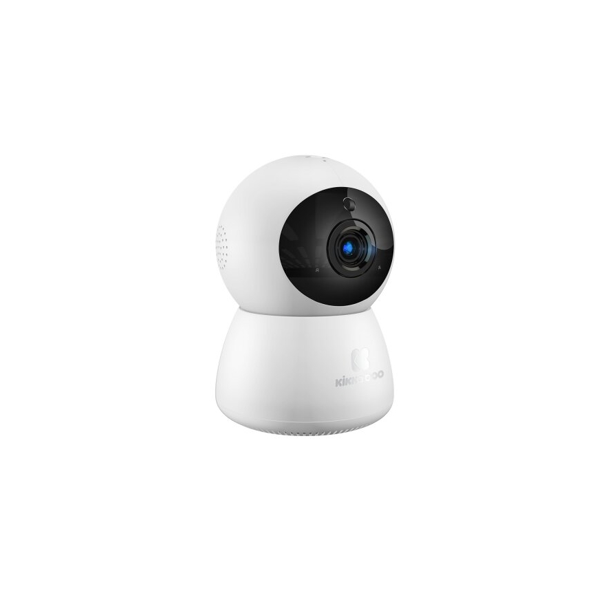 KikkaBoo - Monitor de bebé inteligente recarregável THET 1080p 5V Wi-Fi