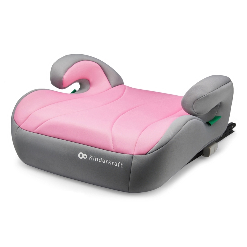 KINDERKRAFT - Assento de elevação para automóvel I-BOOST i-Tamanho 135-150 cm rosa