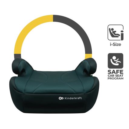 KINDERKRAFT - Assento de elevação para automóvel I-BOOST i-Tamanho 135-150 cm verde