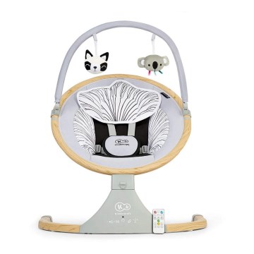KINDERKRAFT - Baloiço vibratório para bebé com melodia 2 em 1 LUMI