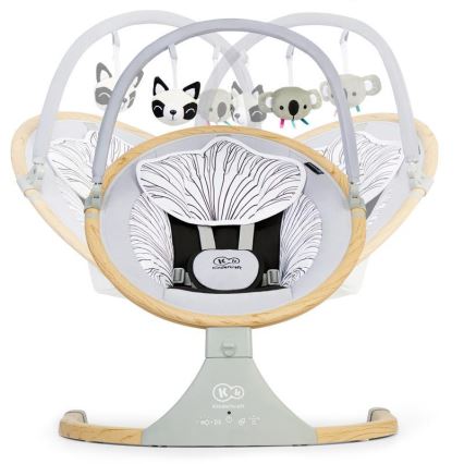 KINDERKRAFT - Baloiço vibratório para bebé com melodia 2 em 1 LUMI