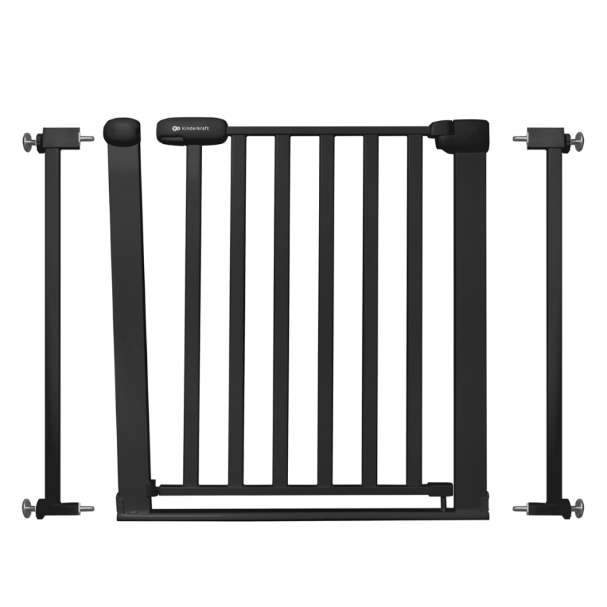 KINDERKRAFT - Barreira de segurança LOCK&GO 75-103 cm preto